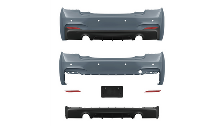 Zderzak BMW 2 F22 F23 Tył z dyfuzorem