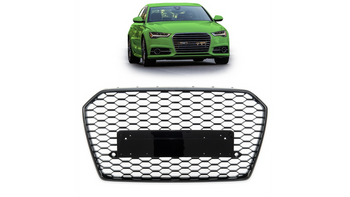 Grill Audi A6 C7 Facelift Gloss Black