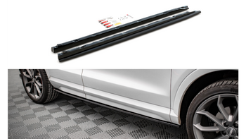 Diffuser Audi Q3 8U Facelift Side Skirts Gloss Black