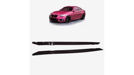 Diffuser BMW 2 F22 F23 Side Skirts Gloss Black