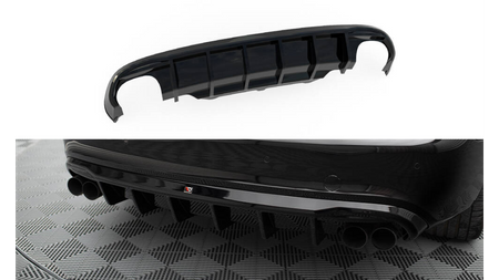 Diffuser Audi S5 8T Rear Valance Gloss Black