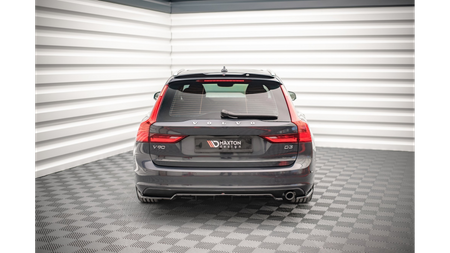 Przedłużenie Spoilera Volvo V90 II Gloss Black