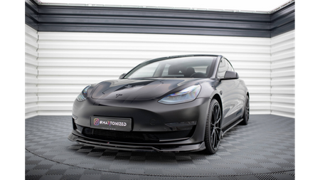 Splitter Tesla Model 3 Front v.3 Gloss Black