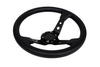 Steering wheel Pro 350mm offset:80mm Leather Black