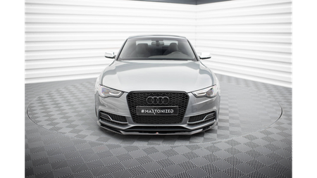 Splitter Audi A5 8T Facelift S-Line przód v.1 Gloss Black