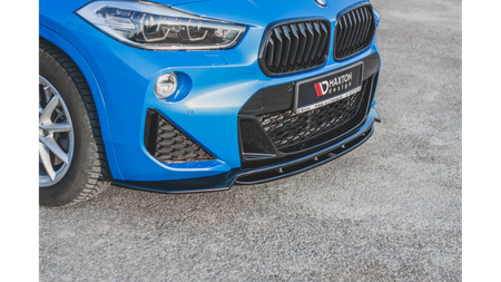 Splitter BMW X2 F39 M-Pack przód Gloss Black