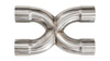 Exhaust Stamped X-Pipes 2,5" 63mm thk. 1,5mm