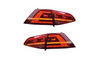 Lights Volkswagen Golf 7 Rear Dynamic LED Red