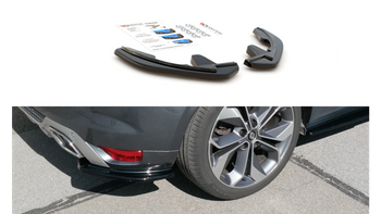 Splitter Renault Megane Mk.4 GT-Line Rear Side Gloss Black