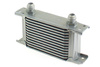 TurboWorks Oil Cooler Slim Line 13-rows 140x100x50 AN8 Silver