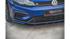 Splitter Volkswagen Golf 7 Facelift R Front Racing Durability Black