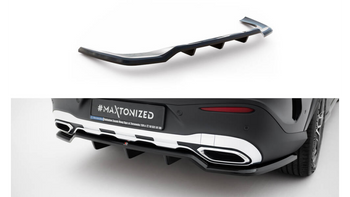 Splitter Mercedes-Benz GLC Coupe AMG-Line C254 Rear Central with Diffuser