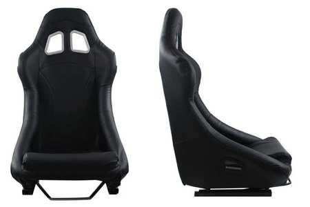 Racing seat SIGMA PVC Black