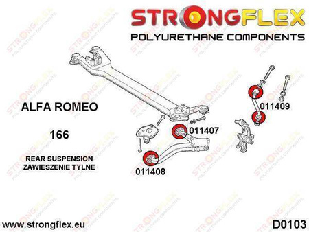 Tuleja wahacza tylnego pionowego SPORT