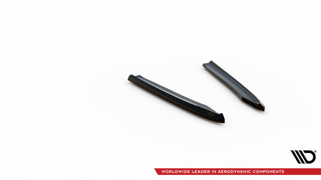 Splitter Audi S8 D4 Rear Side Gloss Black