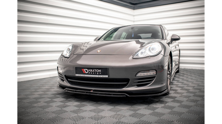 Splitter Porsche Panamera Panamera Diesel 970 Front v.1 Gloss Black