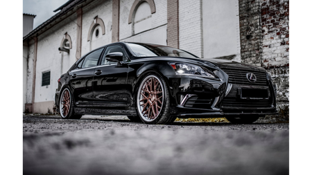 Dokładka Lexus LS Long IV Facelift Progi Gloss Black