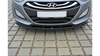 Splitter Hyundai i30 II Front Gloss Black