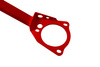 Front upper strut bar BMW 3 E46 Coupe Compact Red