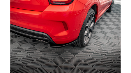 Splitter Fiat 500X I Facelift Sport Tył Środkowy z Dyfuzorem