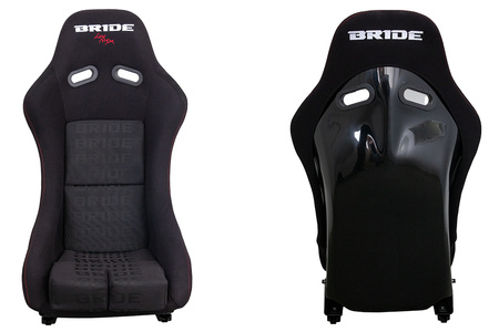 Racing seat GTR Bride Velvet Black