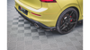 Splitter Volkswagen Golf 8 GTI Clubsport Rear Side v.1 + Flaps Gloss Black