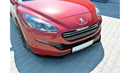 Splitter Peugeot RCZ Facelift przód v.1 Gloss Black