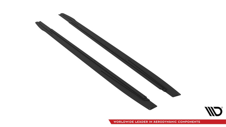 Diffuser Audi A3 8Y S-Line Side Skirts Street Pro Black-Red