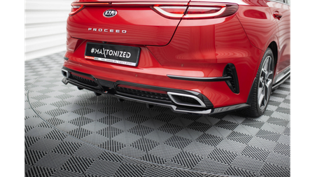 Splitter Kia ProCeed GT-Line I Tył Środkowy z Dyfuzorem