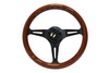 Steering wheel 350mm Wood Black