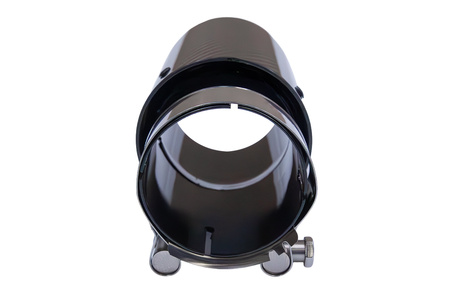 Końcówka tłumika 89mm wejście 70mm Carbon Gloss