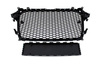 Grill Audi A4 B8 RS-Style Bright Black PDC