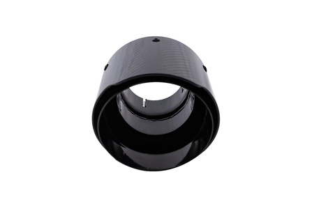 Exhaust Tip 114mm enter 70mm Carbon Gloss