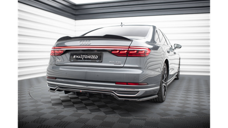 Splitter Audi A8 D5 Tył Środkowy z Dyfuzorem
