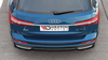 Splitter Audi A6 C8 S-Line Avant Rear Central with Diffuser Gloss Black