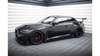 Diffuser BMW 2 G87 M-Pack Side Skirts Street Pro v.2 Black-Red