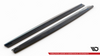 Diffuser Volvo V90 S90 R-Design II Side Skirts Gloss Black