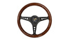 Steering wheel 350mm Wood Black