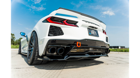 Splitter Chevrolet Corvette C8 Rear Central Gloss Black