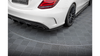 Splitter Mercedes-Benz C S205 63AMG Tył Gloss Black