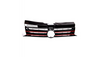 Grill sportowy Red Strip VW TRANSPORTER MULTIVAN T5 2009-2015 USZKODZONY