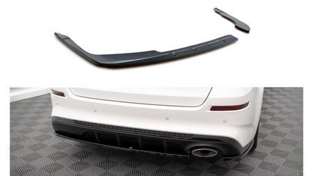 Splitter Kia Optima IV Facelift Rear Side v.1 Gloss Black