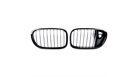 Grill BMW 7 F01 F02 F03 F04 pojedyncze żeberka Gloss Black