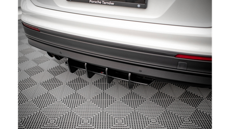 Diffuser Volkswagen Tiguan II Rear Street Pro Red