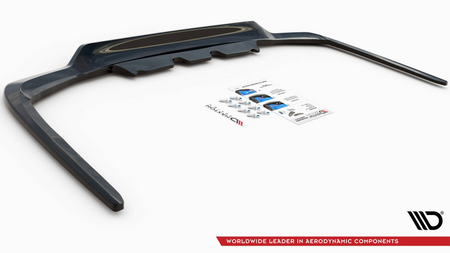Splitter Leuxs LS IV Facelift Tył Środkowy z Dyfuzorem Gloss Black