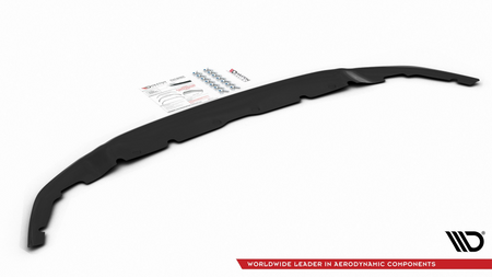 Front Splitter V.4 for BMW 1 F40 M-Pack/ M135i Gloss Black