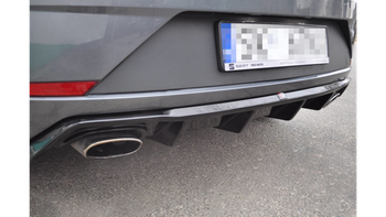 Dokładka Seat Leon Cupra III Facelift Zderzak Tył v.1 Gloss Black