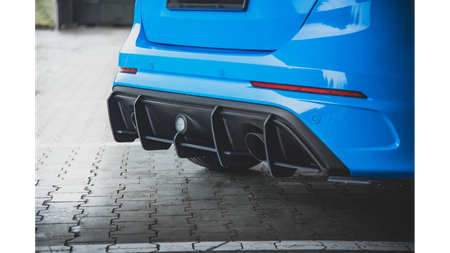 Diffuser Ford Focus III RS Rear Racing Durability Black