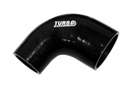 Reduction 90deg TurboWorks Black 20-25mm