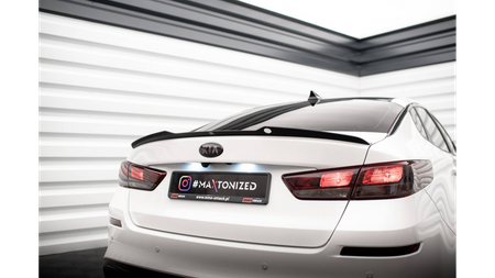 Spoiler Cap Kia Optima IV Gloss Black